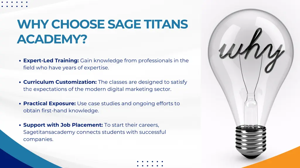 why choose sage titans academy academy