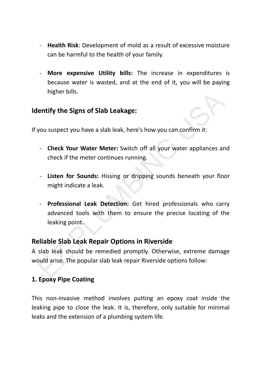 health risk development of mold as a result