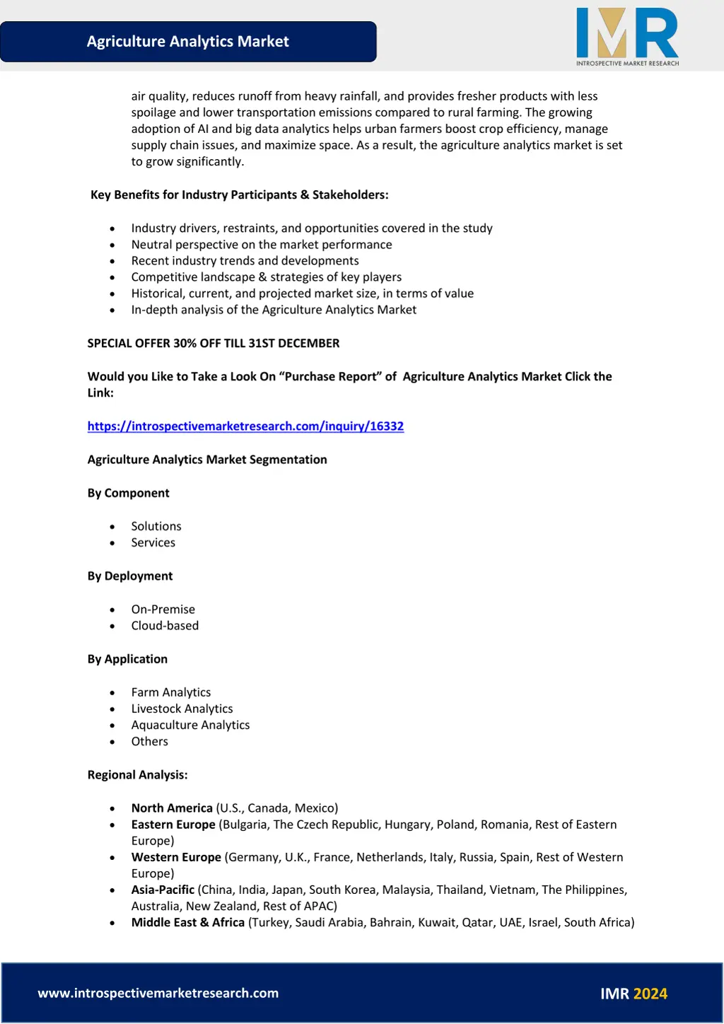 agriculture analytics market 2