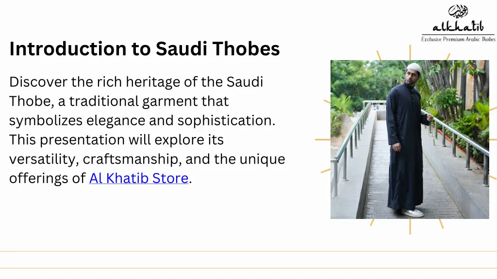 introduction to saudi thobes