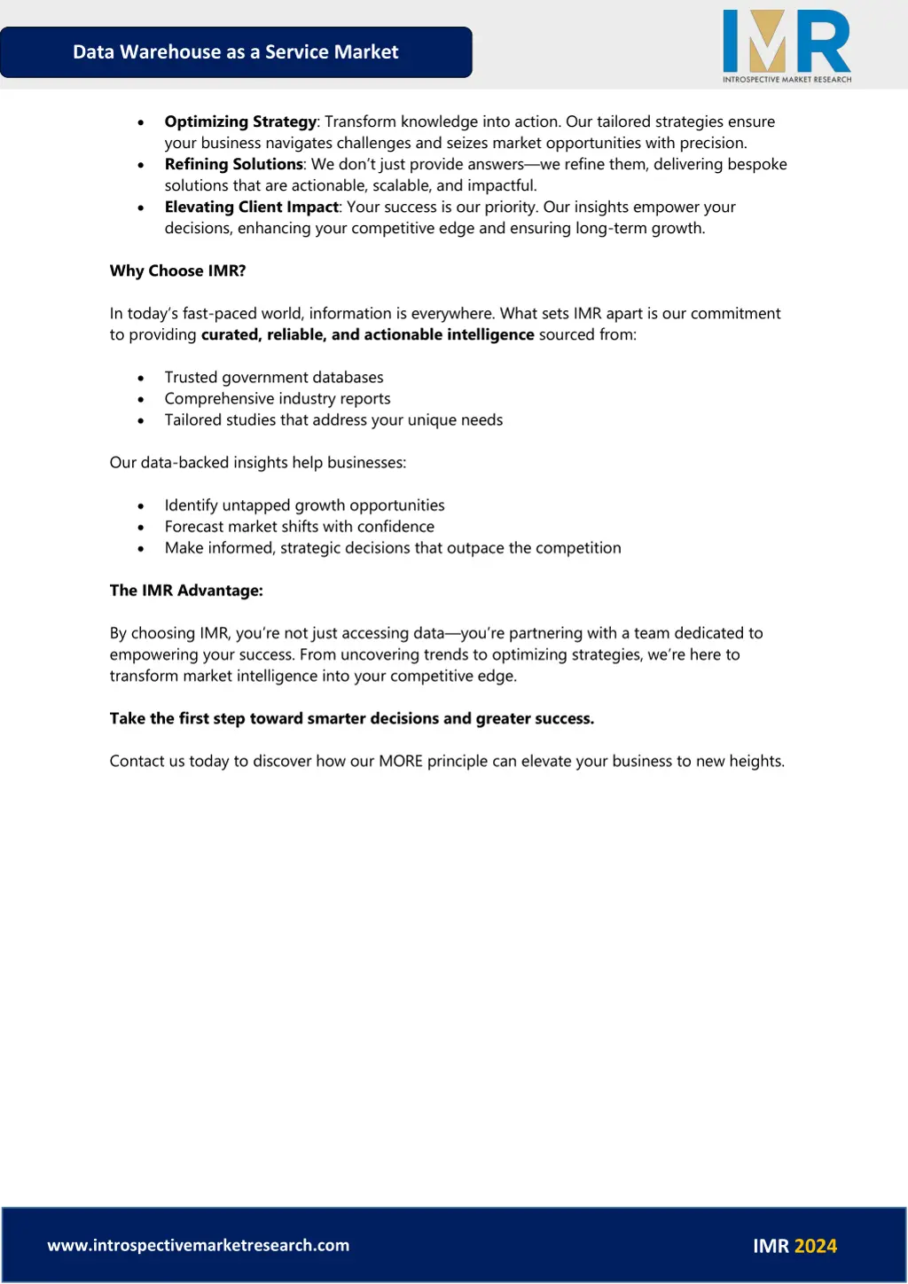 data warehouse as a service market 4