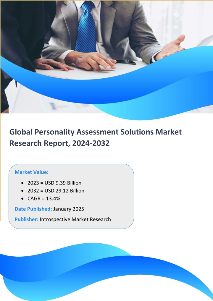 global personality assessment solutions market