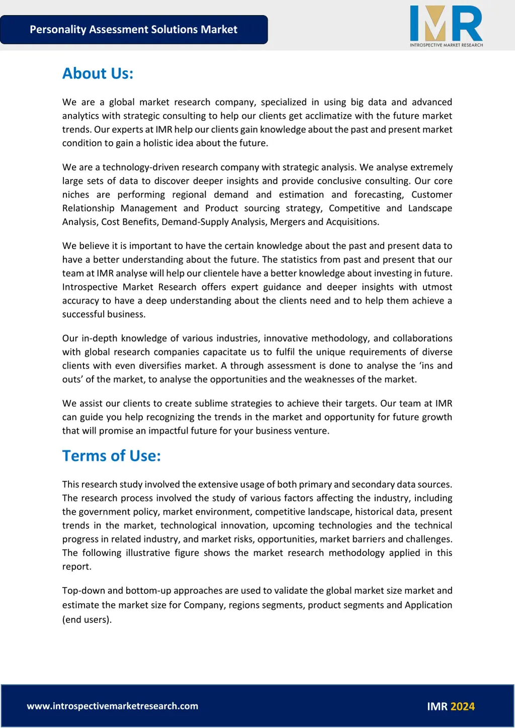 personality assessment solutions market 5
