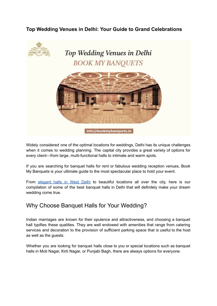 top wedding venues in delhi your guide to grand