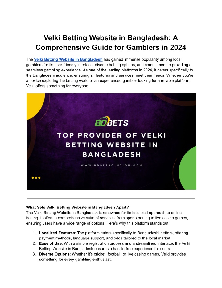 velki betting website in bangladesh