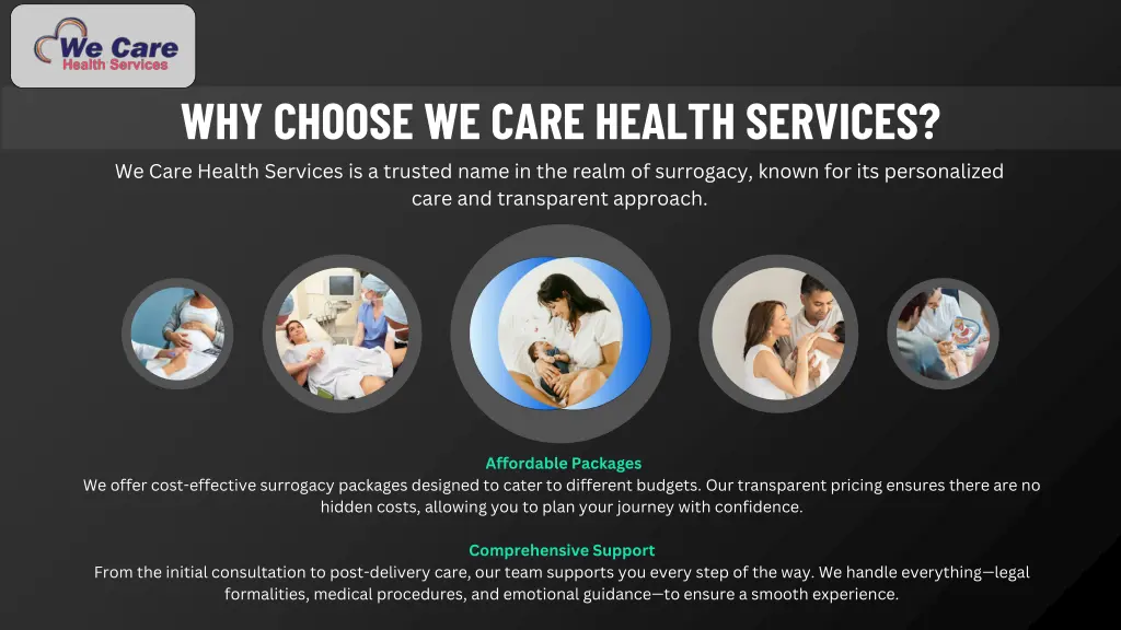 why choose we care health services we care health