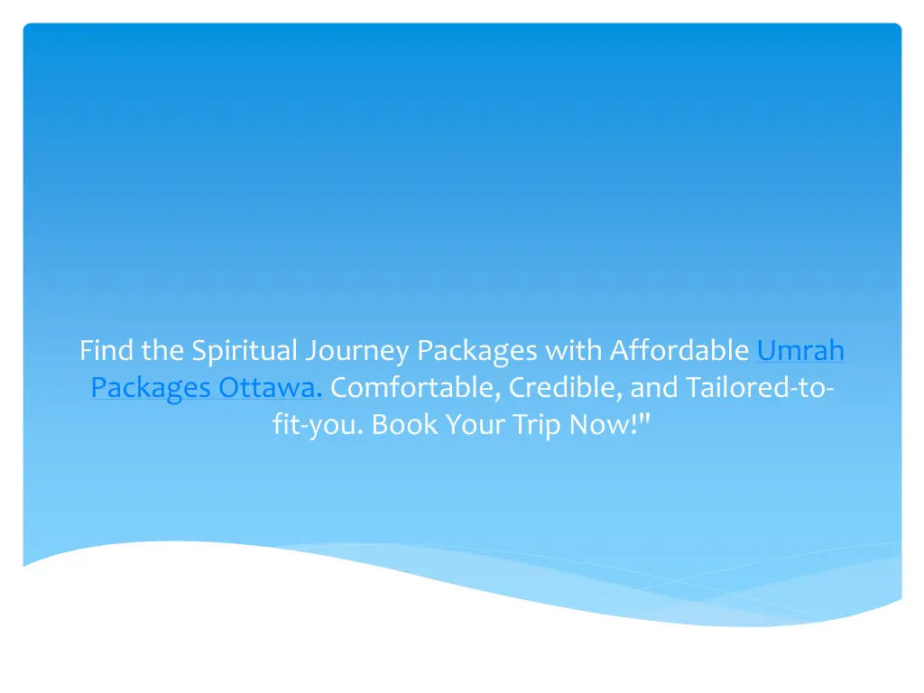 find the spiritual journey packages with