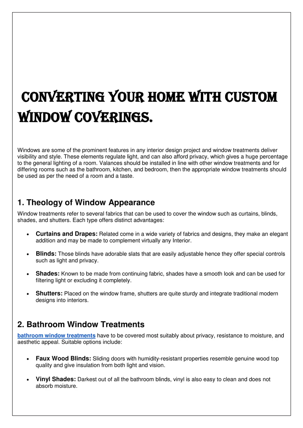 converting your home with custom converting your