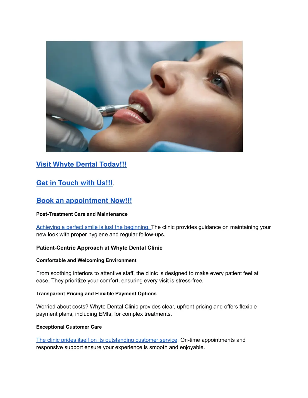 visit whyte dental today