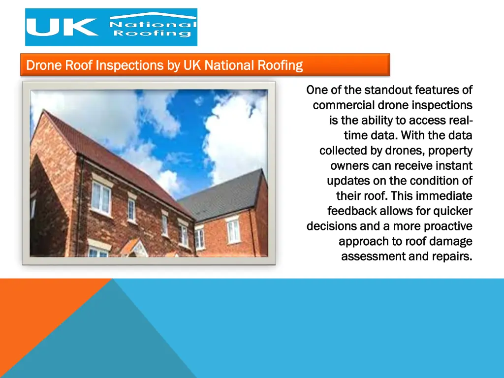 drone roof inspections by uk national roofing 2