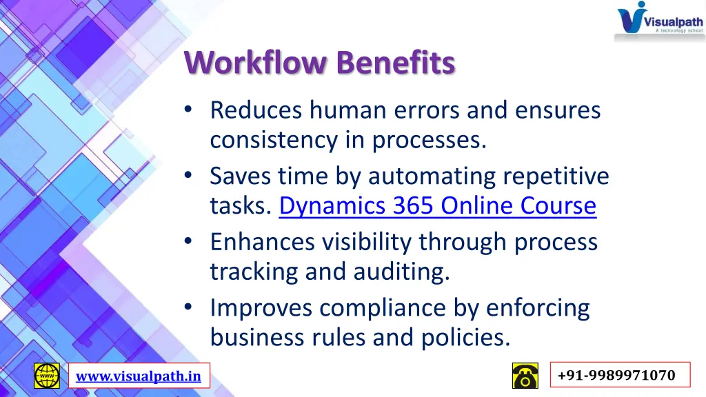 workflow benefits reduces human errors