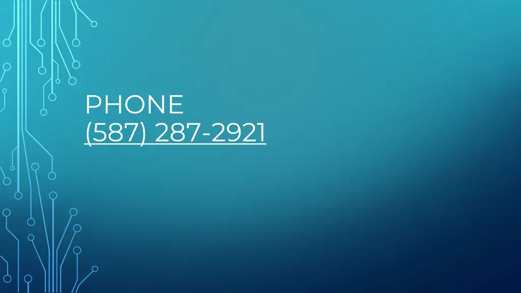 phone 587 287 2921