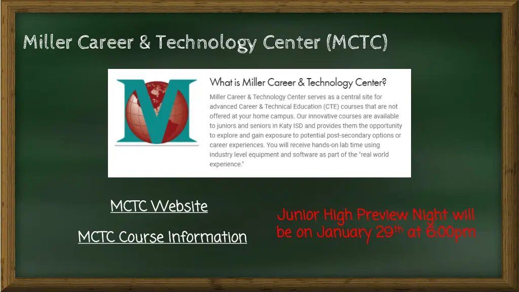 miller career technology center mctc