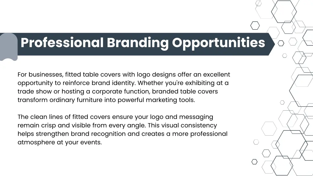 professional branding opportunities