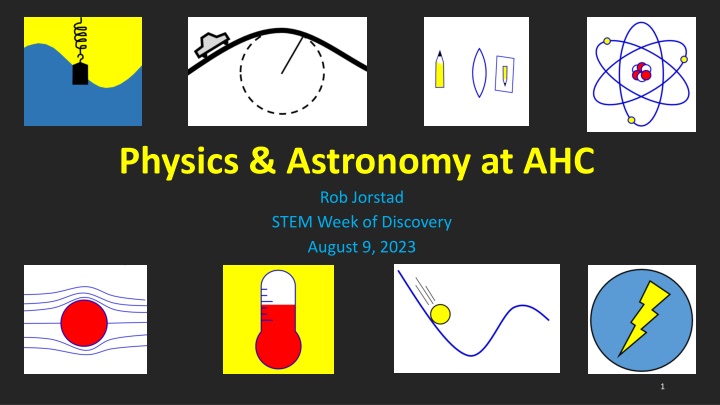physics astronomy at ahc