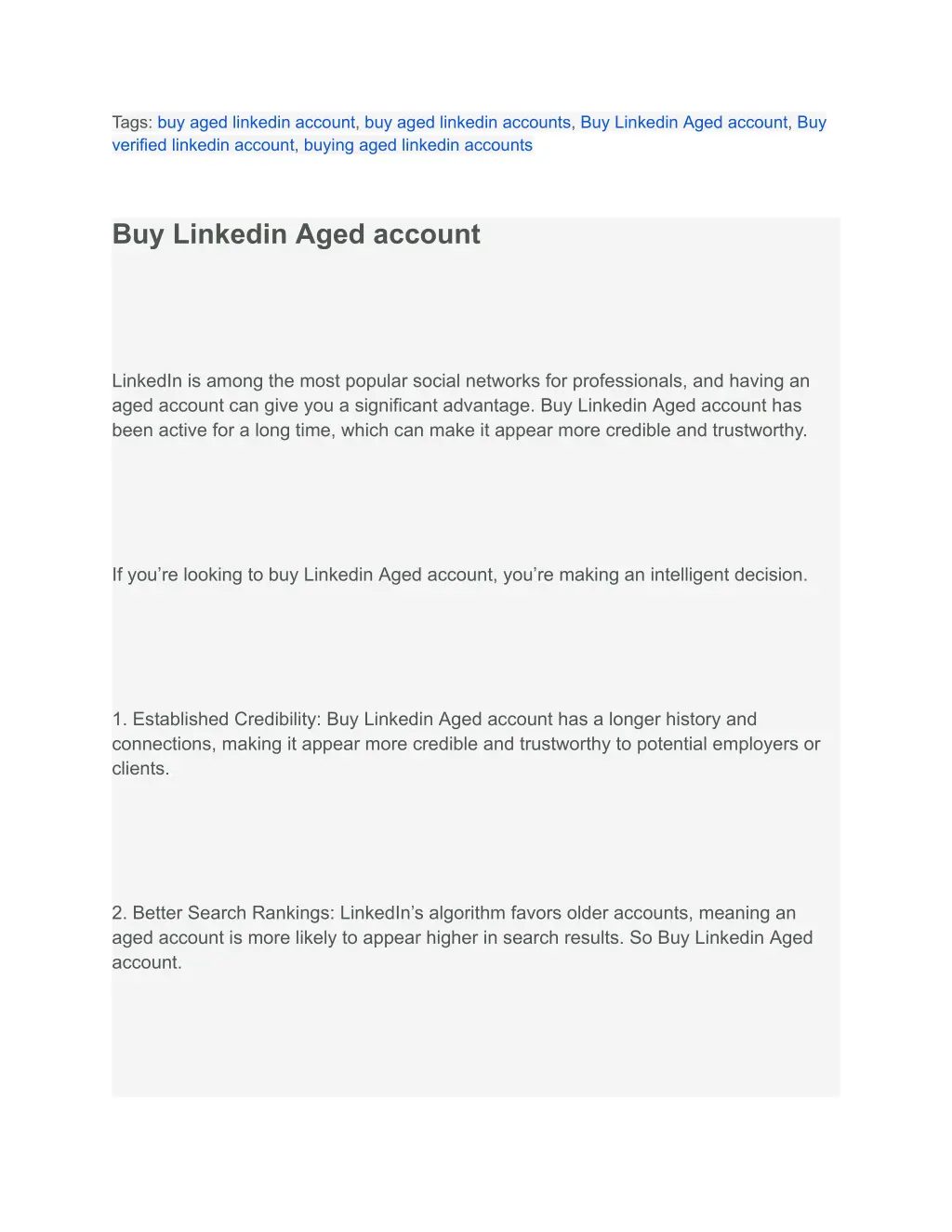tags buy aged linkedin account buy aged linkedin