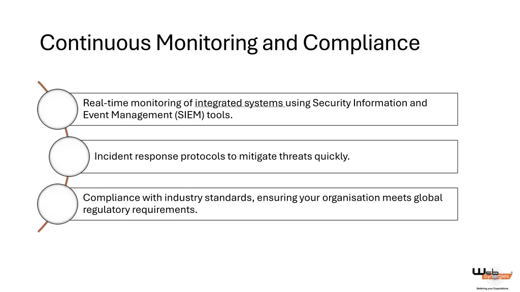 continuous monitoring and compliance