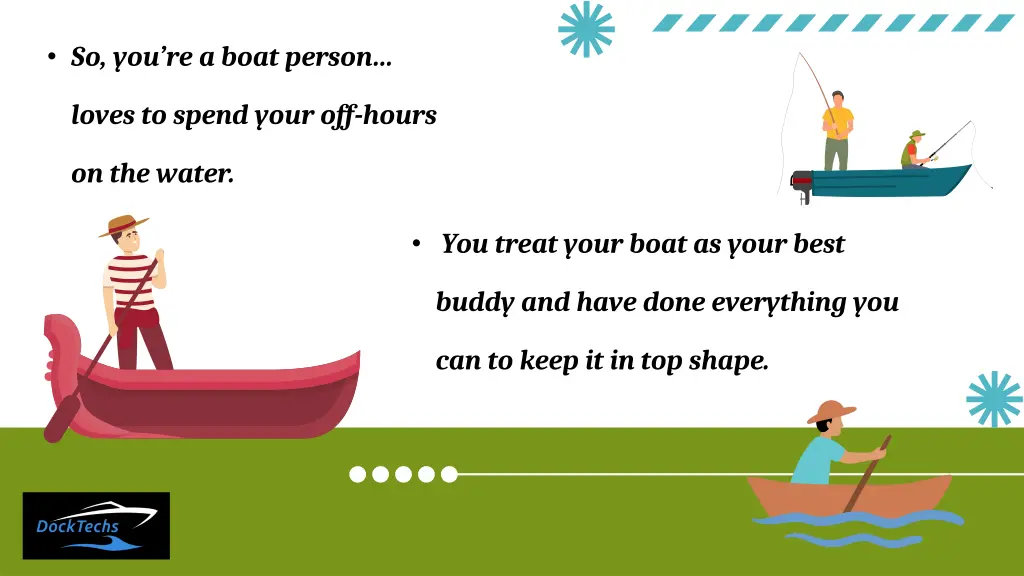 so you re a boat person