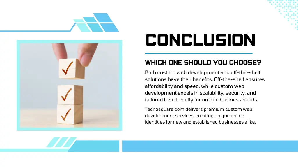 conclusion which one should you choose