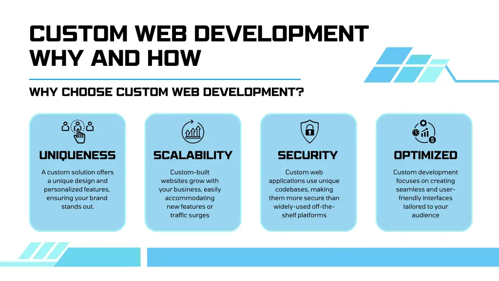 custom web development why and how why choose