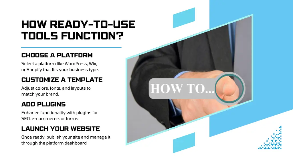 how ready to use tools function choose a platform