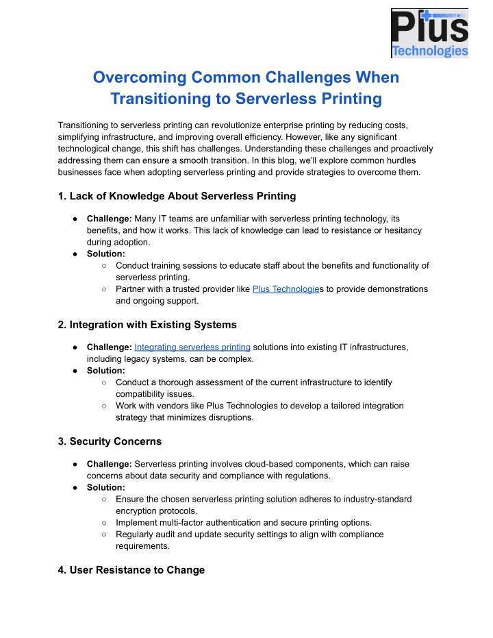 overcoming common challenges when transitioning