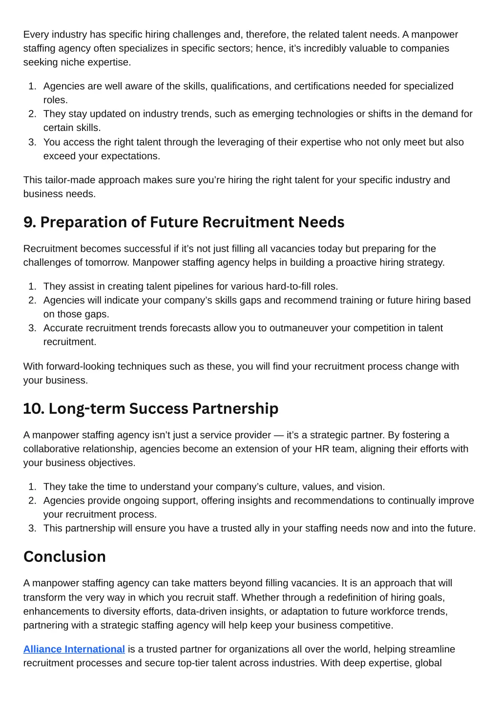 every industry has specific hiring challenges