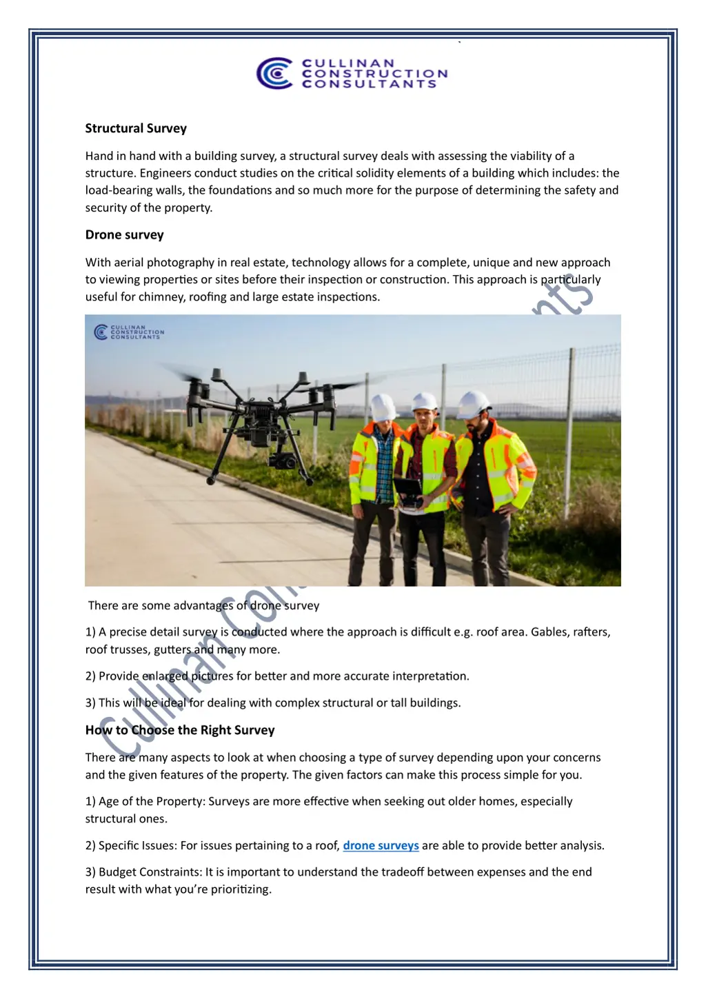 structural survey