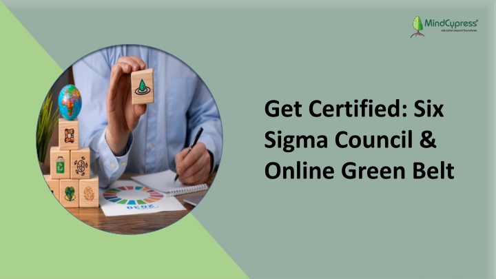 get certified six sigma council online green belt