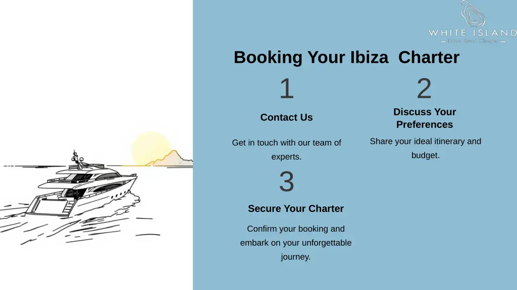 booking your ibiza charter 1