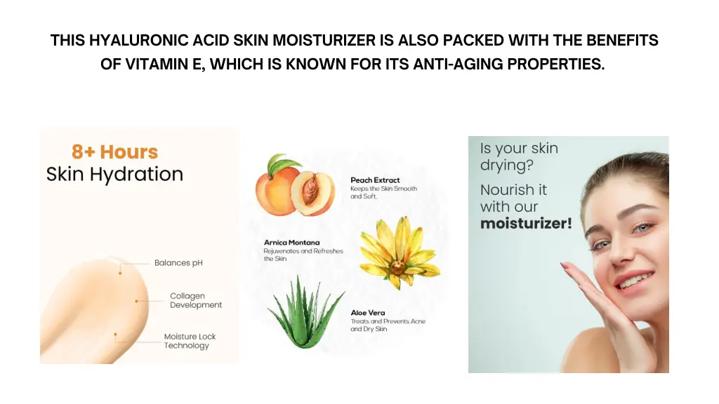 this hyaluronic acid skin moisturizer is also