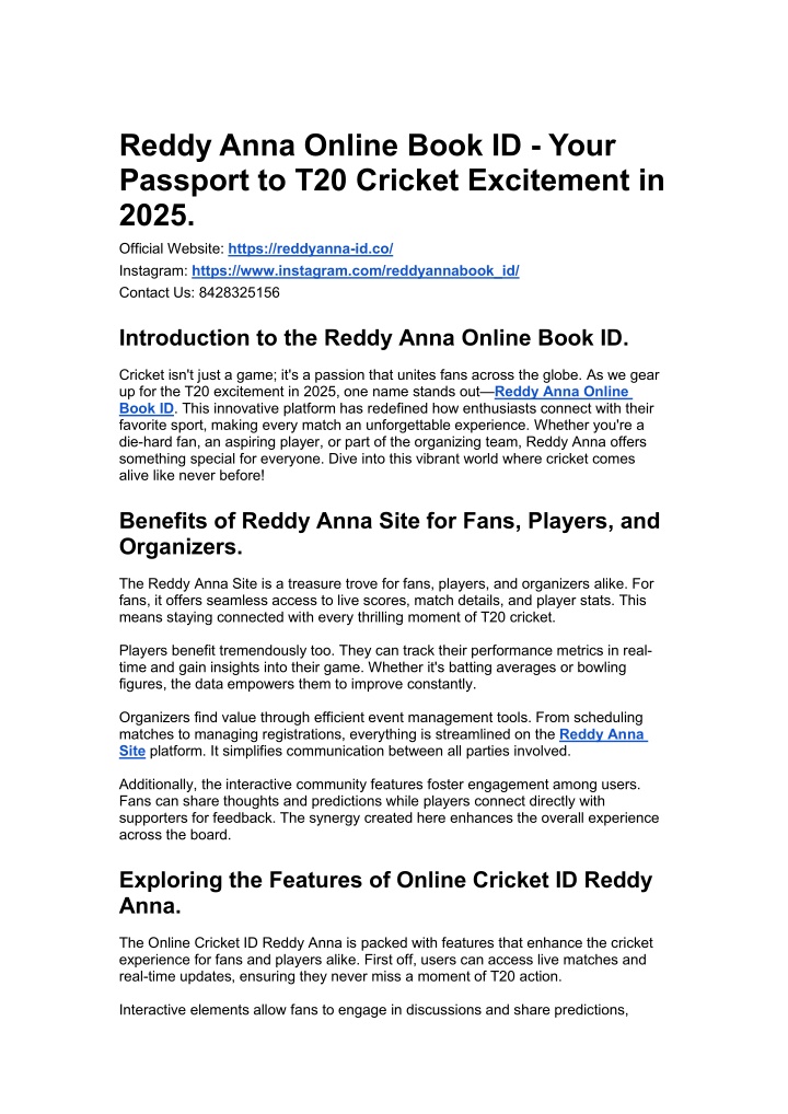 reddy anna online book id your passport