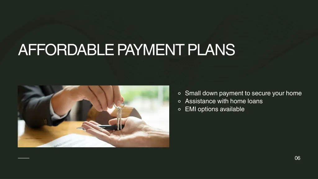 affordable payment plans