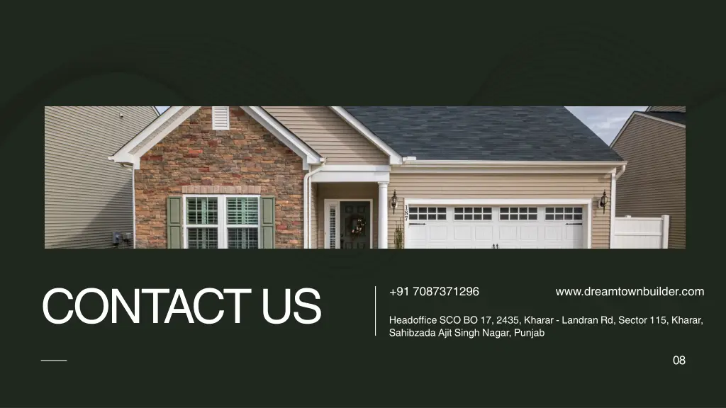 contact us