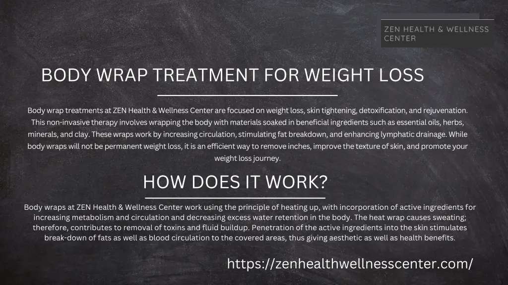 body wrap treatment for weight loss