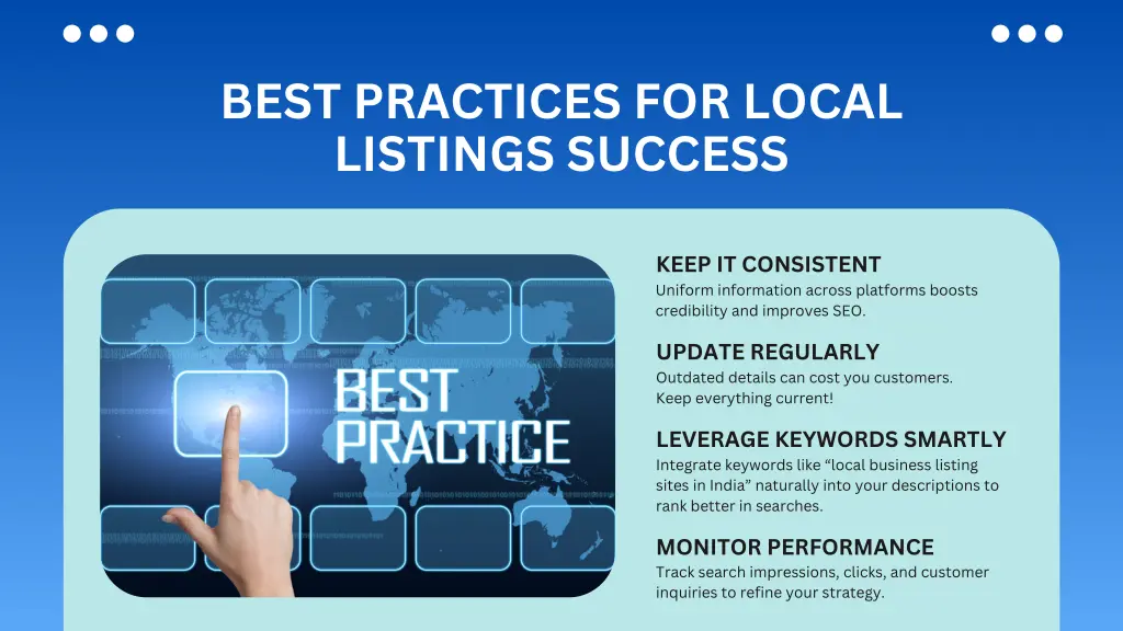 best practices for local listings success