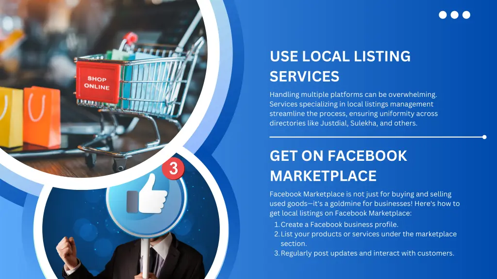 use local listing services