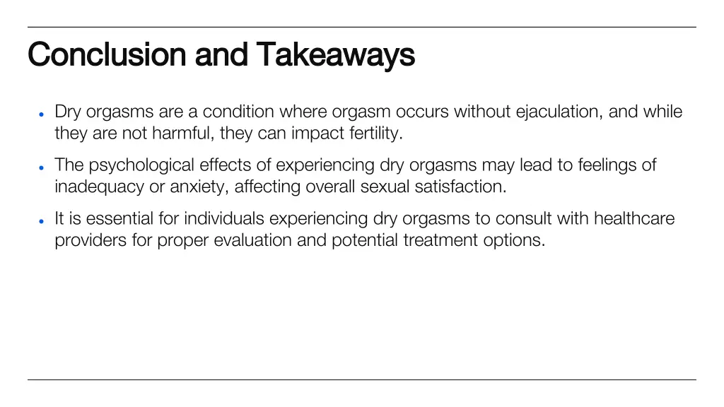 conclusion and takeaways conclusion and takeaways