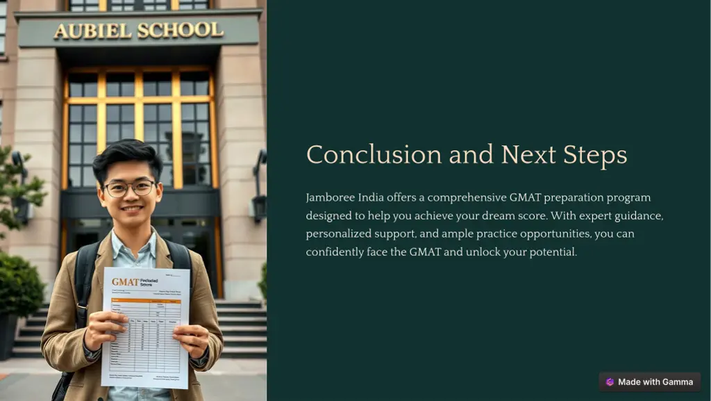conclusion and next steps