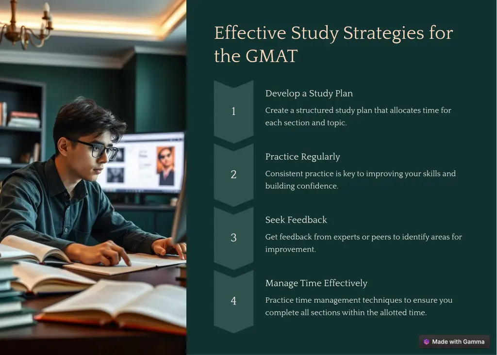 effective study strategies for the gmat