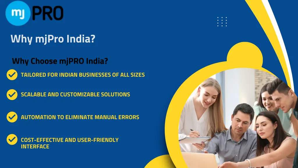 why mjpro india