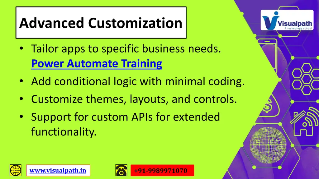 advanced customization