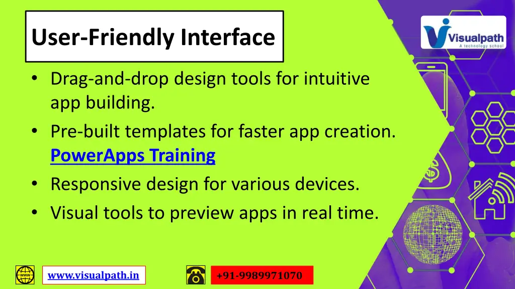 user friendly interface
