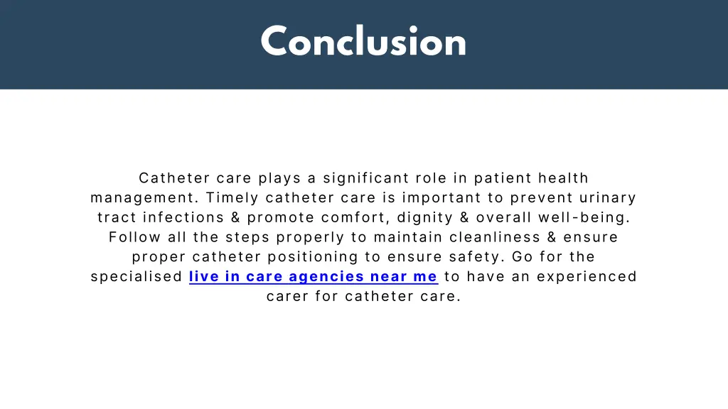 conclusion