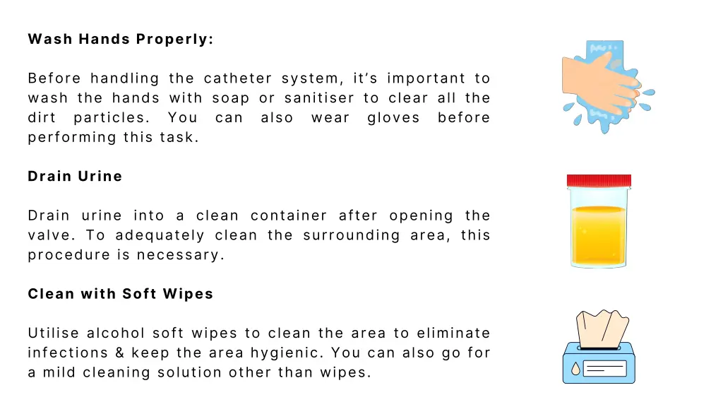 wash hands properly
