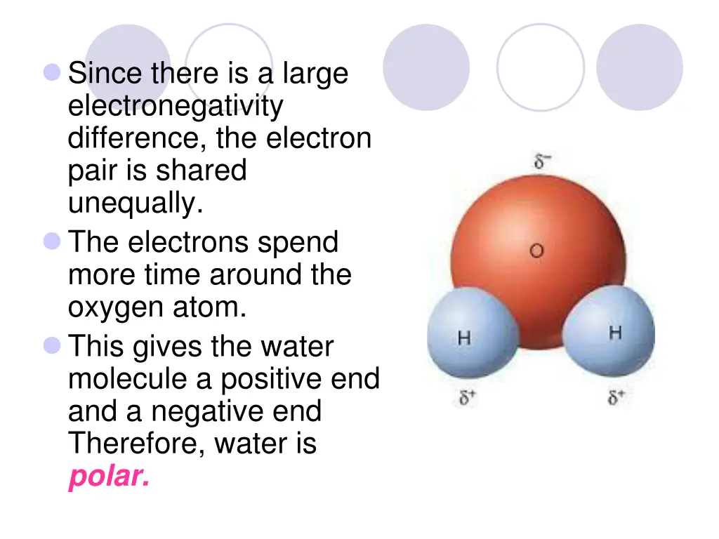 since there is a large electronegativity