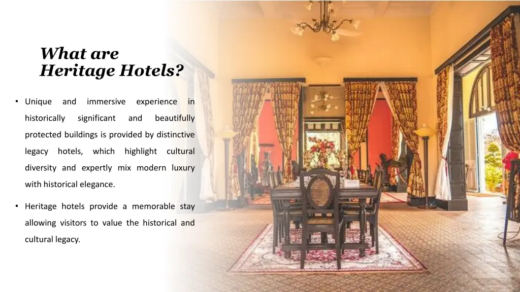 what are heritage hotels