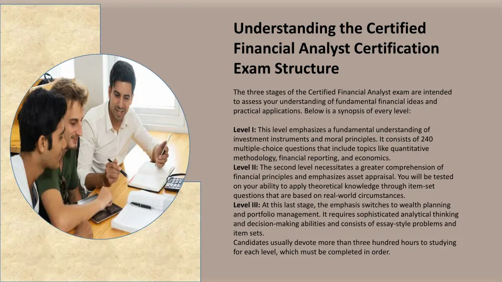 understanding the certified financial analyst