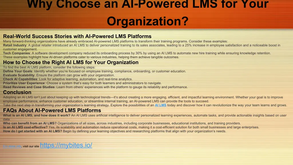 why choose an ai powered lms for your organization 2