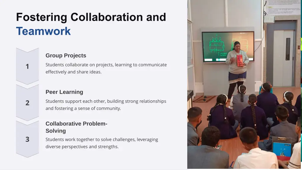fostering collaboration and teamwork